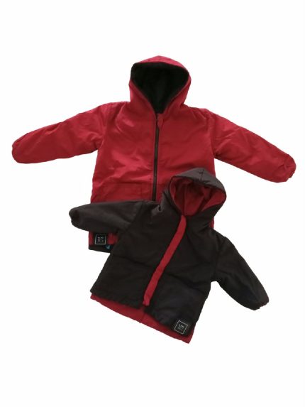 KIMONO BASIC BABY KIMONORAIN - Capospalla unisex reversibile in materiale tecnico waterproof. Leggero, morbido e caldo.Taglie da 6m a 2/3 anni.