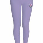 Leggings bimba Doll Leggings 100% Cotone Stampa Bambole - Perfetti per Look Pratici e Allegri Mousse Bambina Primavera/Estate Doll