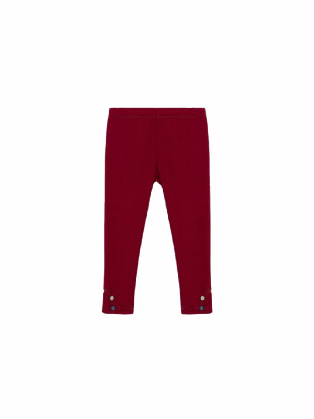 Leggings bimba ND8267 Back to School 00 Leggings bimba Ativo Kids 6/36 mesi - caldi leggings con decoro a fondo gamba, raffinato color bordeaux Back to School