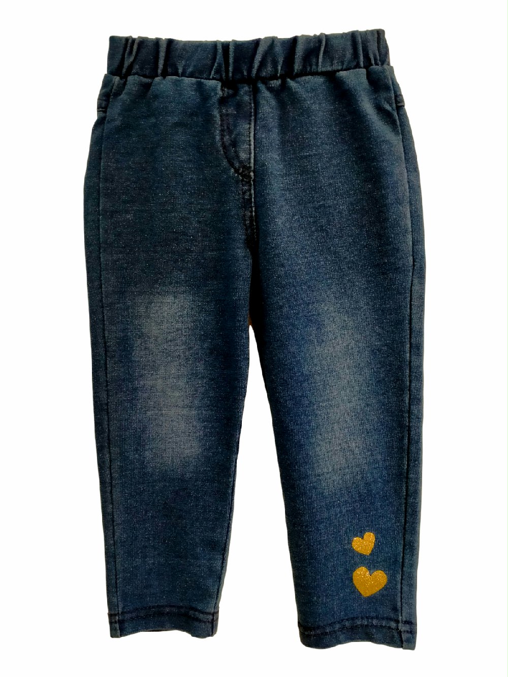 LEGGINGS FELPA BABY CUORE ROSSO/ORO C2424 00 LEGGINGS FELPA BABY CUORE ROSSO/ORO ATIVO KIDS - Leggings in cotone elasticizzato con decoro cuore oro/rosso. Taglie 6/36 mesi.