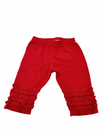 LEGGINGS ROUCHE Leggings con rouches al fondo.