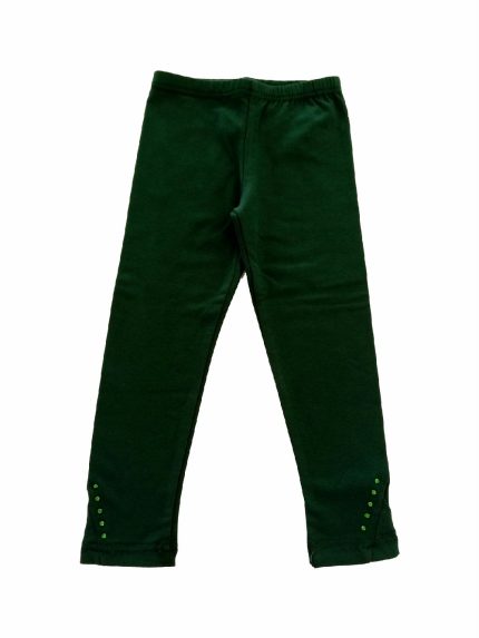 LEGGINGS STRASS Leggings in cotone con motivo strass al fondo.