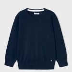 Maglia manica lunga bambino Maglione Bambino in Cotone 100% - Comfort e Stile Basic