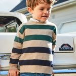 Maglia manica lunga bambino Maglione Manica Lunga Bambino Mayoral - Fantasia a Righe e Qualità