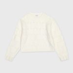 Maglia tricot ragazza Ativo Kids - maglia tricot girocollo misto lana