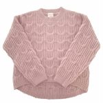 Maglia tricot Renascence Maglia tricot lavorata, posteriore leggermente più lungo.
