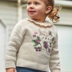 Maglione intarsi bimba Maglia Elegante con Intarsio per Bimba 6-36 Mesi | Look Raffinato - Mayoral