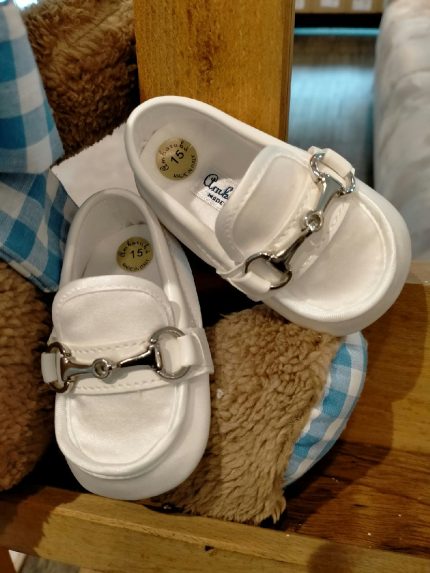 Mocassino neonato Mocassino elegante per neonato. Made in Italy