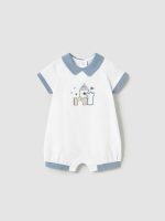 Pagliaccetto neonato Salopette Neonato in Jersey Stretch Mayoral Newborn: Comfort e Stile Estivo