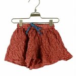 PANTALONCINI BABY CREPON MAPERÒ - Pantaloncini baby in crepon di cotone con cintura elastica e coulisse.