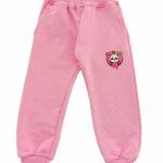 Pantalone felpa bimba Panda Pantaloni in Felpa Rosa con Stampa Panda - Mousse Kids Made in Italy Mousse Bambina Primavera/Estate