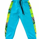 Pantalone felpa bimbo T.Rock Pantalone in Felpa con Coulisse e Banda Laterale T.Rock - Mousse Kids