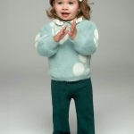 Pantalone lungo bimba Pantaloni Svasati Neonata Mayoral - Morbidezza e Comfort con Vita Elasticizzata