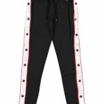 PANTALONE TESSUTO TECNICO PIPER CRUSH DENIM - Pantalone in tessuto tecnico con coulisse e banda laterale a contrasto. Taglie junior da 6 a 16 anni.