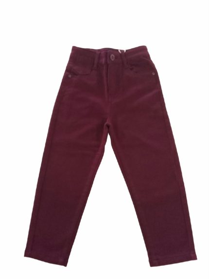 Pantaloni bambina Essence of Nature Pantaloni per bambina in cotone elasticizzato, modello cinque tasche.