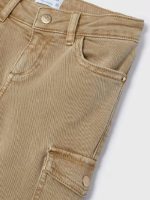 Pantaloni cargo bambina Pantaloni Cargo Bambina Mayoral - Cotone Stretch per Look Quotidiani