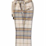 Pantaloni eleganti check bimbo Pantalone elegante in tessuto fantasia a quadri, taschine laterali e dietro a filetto, allacciatura con zip e bottone, cinta elasticizzata e comoda coulisse. Made in Italy