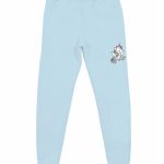 Pantaloni felpa bimba Unicorno Pantalone in Felpa Bambina con Stampa Unicorno - 100% Cotone - Mousse Kids Mousse bambina AI24 Unicorno