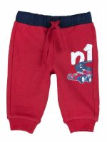 Pantaloni felpa bimbo. Pantaloni lunghi per bimbo in felpa - 100% cotone - comoda vita elasticizzata e arricciata con coulisse. Simpatica stampa e fondo gamba elasticizzato.Prodotto con Certificazione Oeko-Tex: la qualità per il tuo bambino.