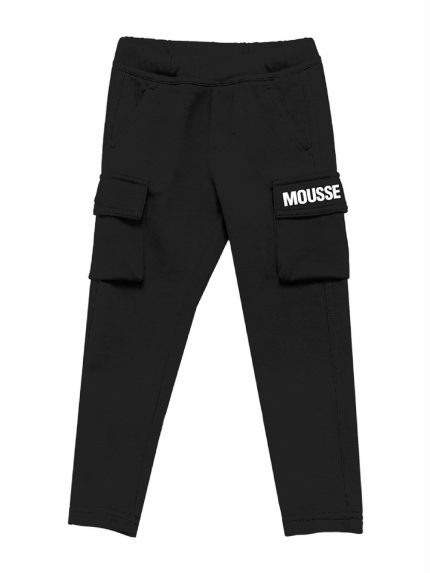 Pantaloni felpa cargo Logo Pantaloni Cargo in Felpa - Comodi e Pratici - Mousse Kids
