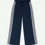 Pantaloni felpa ragazza Ativo Kids Junior - Pantaloni in felpa wide leg bambina/ragazza con bande laterali Back to School
