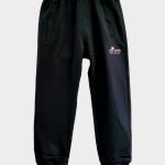 PANTALONI FELPA ATIVO KIDS - Pantaloni in felpa - 100% cotone - con cintura elastica rigata e coulisse, tasche america, polsi al fondo, tasca posteriore.