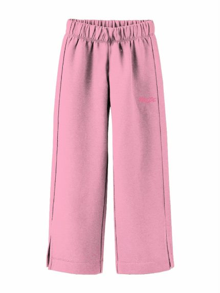 Pantaloni palazzo felpa Logo Pantaloni Palazzo Bambina in Felpa - Comodi e di Tendenza | Mousse Kids Mousse Bambina Primavera/Estate