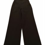 Pantaloni ragazza Pantaloni dal taglio diritto con tasche laterali, cinta elastica dietro. Made in Italy
