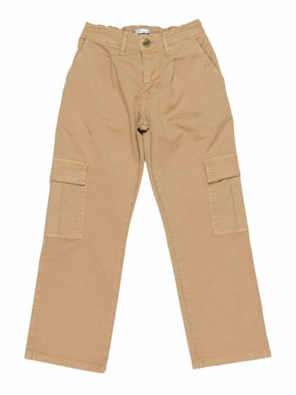 Pantaloni ragazza Pantaloni Cargo Lù-Lù - Stile Urbano per Ragazze alla Moda Made in Italy
