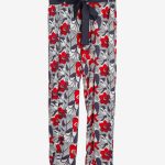 Pantaloni Retro Summer Pantaloni in cotone e viscosa, fantasia floreale all over. Vita elasticizzata regolabile con cintura.