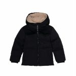 Parka bimbo Ativo Kids - parka bimbo con cappuccio, foderato orsetto, allacciatura zippata e comode tasche