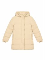 Parka con cappuccio bambina Parka Bambina con Cappuccio Removibile e Fodera in Pelliccia Ecologica
