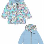 Piumino reversibile bimba Unicorno Piumino Reversibile Bambina - Fantasia Unicorno e Azzurro - Mousse Kids Mousse bambina AI24 Unicorno