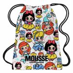 Sacca zainetto bimba Love Princess Sacca/Zainetto con Stampa Love Princess - Accessorio Magico Love Princess Mousse Bambina Primavera/Estate