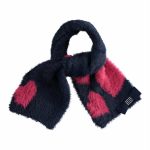 SCIARPA CUORE SARABANDA - Sciarpa effetto lurex con decoro cuore.
