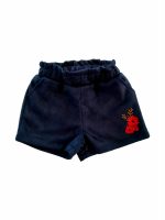 SHORTS CON CINTURA ELASTICA Shorts bimba con cintura elastica e ricamo.