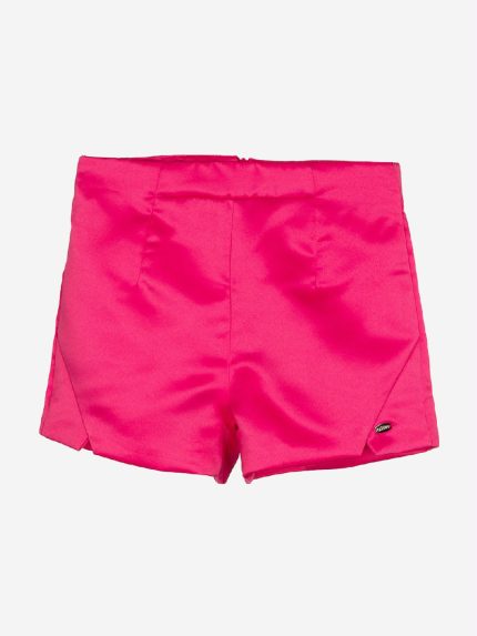 Shorts La Vie En Rose Shorts in tessuto foderati in cotone con allacciatura zippata posteriore.