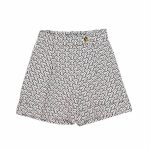 Shorts ragazza Shorts in stampa optical all over, cintura elasticizzata con passanti, fondo con risvolto.