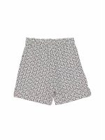Shorts ragazza Shorts in stampa optical all over, cintura elasticizzata con passanti, fondo con risvolto.