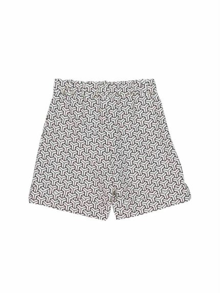 Shorts ragazza Shorts in stampa optical all over, cintura elasticizzata con passanti, fondo con risvolto.