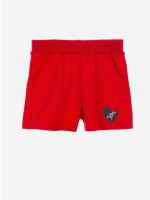 Shorts Spring Breeze Ativo Kids Pantaloncini da bambina in maglia con elastico in vita a costine alte. Due tasche e piccola stampa sul davanti.