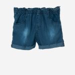 Shorts Spring Breeze Ativo Kids Shorts per bimba in morbido denim con cintura elastica e taschine