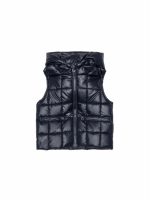 Smanicato imbottito bimba Gilet Imbottito con Cappuccio per Bimba - Caldo e Pratico Back to School