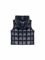 Smanicato imbottito bimba Gilet Imbottito con Cappuccio per Bimba - Caldo e Pratico Back to School