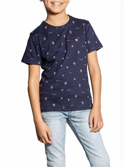 T.SHIRT 100% COTONE MEXICO DEELUXE - T.shirt a maniche corte, 100% cotone, stampa cactus.