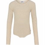 T.SHIRT COTONE ORGANICO ROCHELLE MOLO - T.shirt girocollo rigata in COTONE ORGANICO, maglia a costine con fori per i pollici.