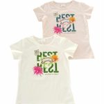 T.shirt m/c Rainforest Ativo Kids T.shirt stampata per bambina in cotone a maniche corte.