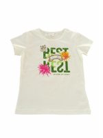 T.shirt m/c Rainforest Ativo Kids T.shirt stampata per bambina in cotone a maniche corte.