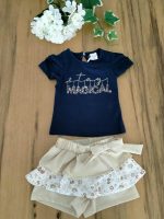 T.shirt m/c Silence Ativo Kids T.shirt stampata baby in cotone a maniche corte a palloncino.