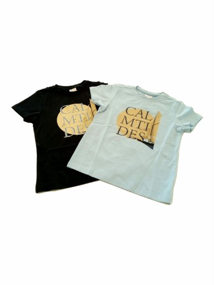 T.SHIRT M/CORTA VELA ATIVO KIDS - T.shirt stampata in cotone a manica corta.